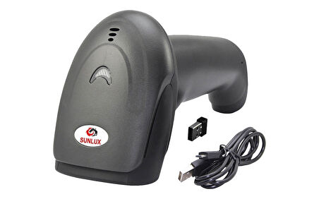 Sunlux XL-9309B Kablosuz Lazer Okuyucu USB (BT Dongle)