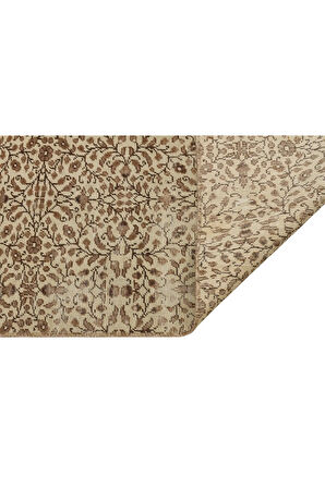 Sır Gibi Saklanmış İnci Eskitme Vintage Halı 119 x 166 cm 10173