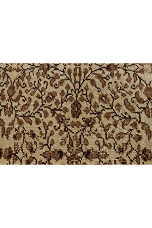 Sır Gibi Saklanmış İnci Eskitme Vintage Halı 119 x 166 cm 10173