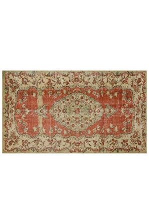 Benzersiz Eskitme Vintage Halı 160 x 277 cm 10186