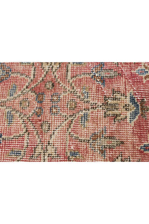 El Dokuma Şaheser Eskitme Vintage Halı 166 x 270 cm 10198