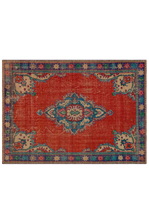 Uçak Eskitme Vintage Halı 180 x 242 cm 10226