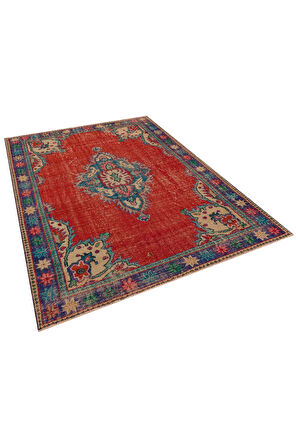 Uçak Eskitme Vintage Halı 180 x 242 cm 10226