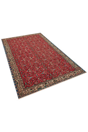 Efsanevi Dantel Dokusu Eskitme Vintage Halı 163 x 282 cm 10230
