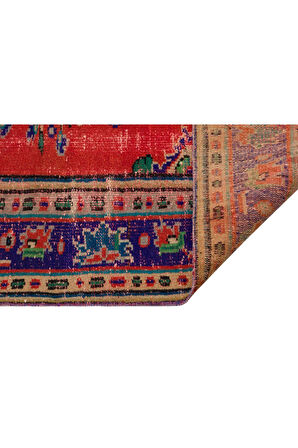İmparatorluk Dokusu Eskitme Vintage Halı 185 x 251 cm 10232