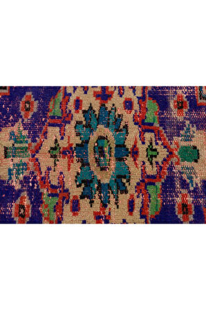 İmparatorluk Dokusu Eskitme Vintage Halı 185 x 251 cm 10232