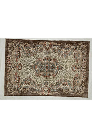El Yapımı Eskitme Vintage Halı 187 x 277 cm 10245
