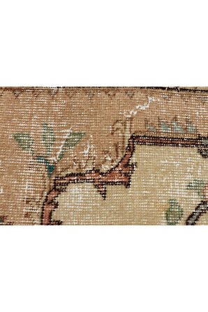 El Dokuma Vintage Eskitme Halı 120x201 cm 10341