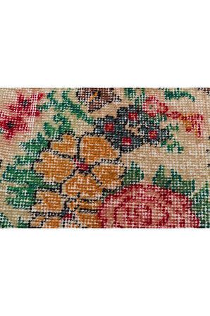 El Dokuma Vintage Eskitme Halı 120x206 cm 10344