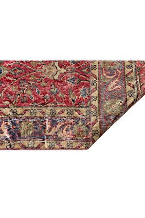 El Dokuma   Vintage Eskitme Halı 150x251 cm 10355