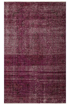 El Dokuma   Vintage Eskitme Halı 164x265 cm 10379