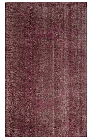 El Dokuma   Vintage Eskitme Halı 166x268 cm 10381