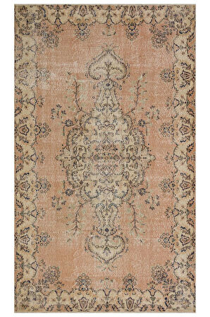 El Dokuma   Vintage Eskitme Halı 172x288 cm 10387
