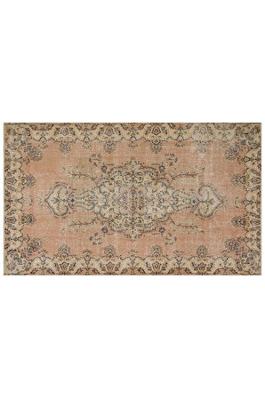 El Dokuma   Vintage Eskitme Halı 172x288 cm 10387