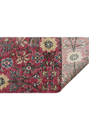 Eşsiz Vintage Eskitme Halı 134x282 cm 10394