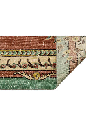Vintage Eskitme El Dokuması Halı 151x272 cm 10402