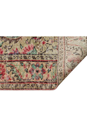 Vintage Halı El Dokuma Eskitme 159x270 cm 10411