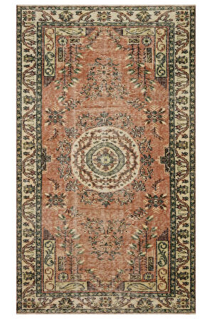 Vintage Eskitme El Dokuması Halı 150x253 cm 10428