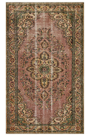 Vintage Eskitme El Dokuması Halı 151x250 cm 10439