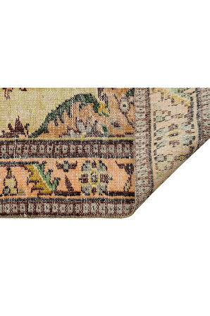 Eskitme Vintage El Dokuması Halı 159x280 cm 10440