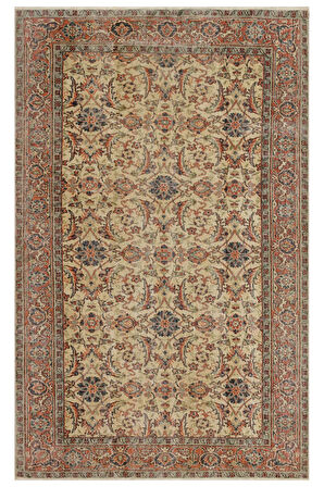 100 % Yün Eskitme Halı 174 x 274 cm 10096