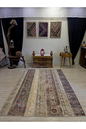 Eşsiz El Dokuma Patchwork Halı 159x234 cm 4015