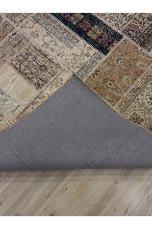 Eşsiz Güzelliğe Sahip Olan Özel Patchwork Halı  162x235 cm 4022