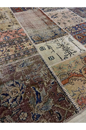 Eşsiz Güzelliğe Sahip Olan Özel Patchwork Halı 162x232 cm 4036