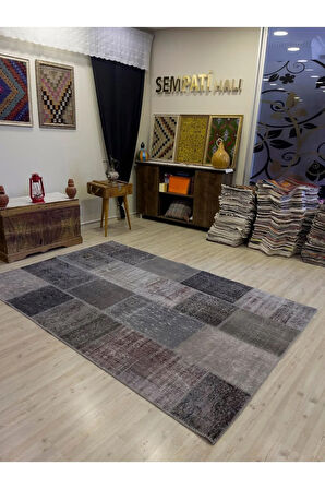 Eşsiz El Dokuma Patchwork Halı 160x245 cm 4039