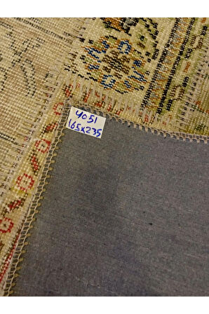 Eşsiz El Dokuma Patchwork Halı 165x235 cm 4051