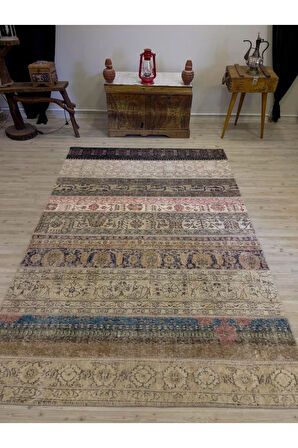 Eşsiz Güzelliğe Sahip Olan Özel Patchwork Halı  162x243 cm 4058