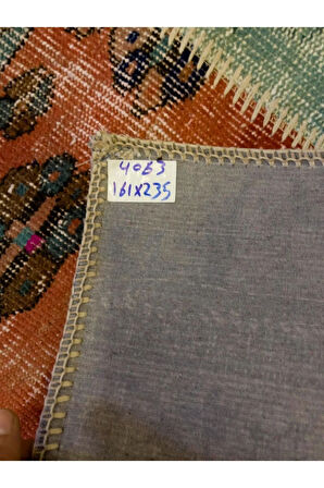 Eşsiz El Dokuma Patchwork Halı 161x235 cm 4063