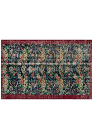 Eskitme Osmanlı El Dokuma Halısı 115 x 211 cm 9063