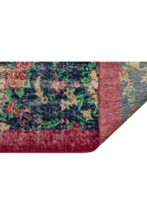 Eskitme Osmanlı El Dokuma Halısı 115 x 211 cm 9063