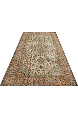 Osmanlı İmparatorluğu'nu Yansıtan El Dokuma Halı 156 x 263 cm 9165