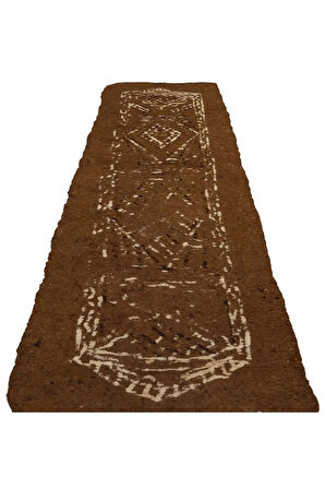 Türk Gelenekleriyle El Yapımı Halı 124 x 327 cm 9882