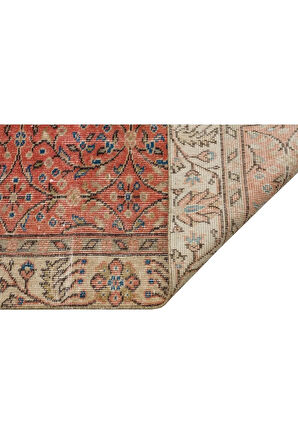 Rengarenk Eskitme El Dokuma Halı 160×275 Cm 9893 – Kırmızı