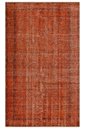 Minimalist Vintage Desenli Ipek Jüt Kilim Halı - 151x252 Cm 9909