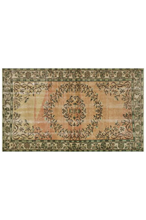 Minimalist Vintage Desenli Pers Halısı - 156x260 Cm 9949