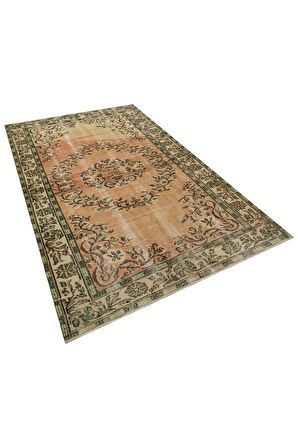 Minimalist Vintage Desenli Pers Halısı - 156x260 Cm 9949
