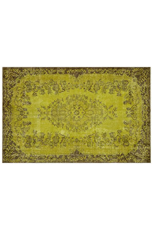 Romantik Vintage Gül Desenli Halı - 178x275 Cm 9958