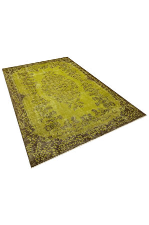 Romantik Vintage Gül Desenli Halı - 178x275 Cm 9958