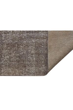 Trendy Vintage Eskitme Patchwork Jüt Kilim Pers Halı - 152x241 Cm 9962