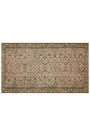 Etnik Vintage Desenli Jüt Kilim Halı - 161x276 Cm 9971
