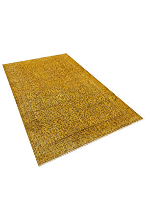 Yaratıcı Vintage Patchwork Ipek Yün Pers Halı - 144x241 Cm 9989
