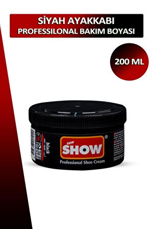 Bağcık + Show Professional Krem Ayakkabı Bakım Boyası 200 ML Set