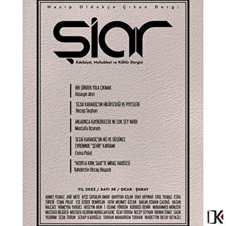 Şiar 38.Sayı Ocak-Şubat 2022
