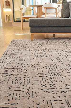 Sierra 2 0204 Kaymaz Taban Şönil Dokuma Halı Makinede Yıkanabilir