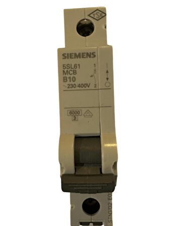 Siemens B10 1P Otomatik Sigorta (4 Adet)