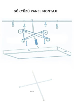 Mutfak Led Avize Şık Desenli Led Avize 60w Tavana Model Modern Led Avize, Beyaz Işık,